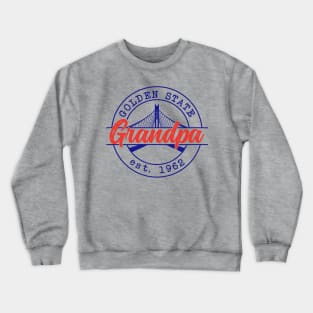 Golden State Grandpa (blue) Crewneck Sweatshirt